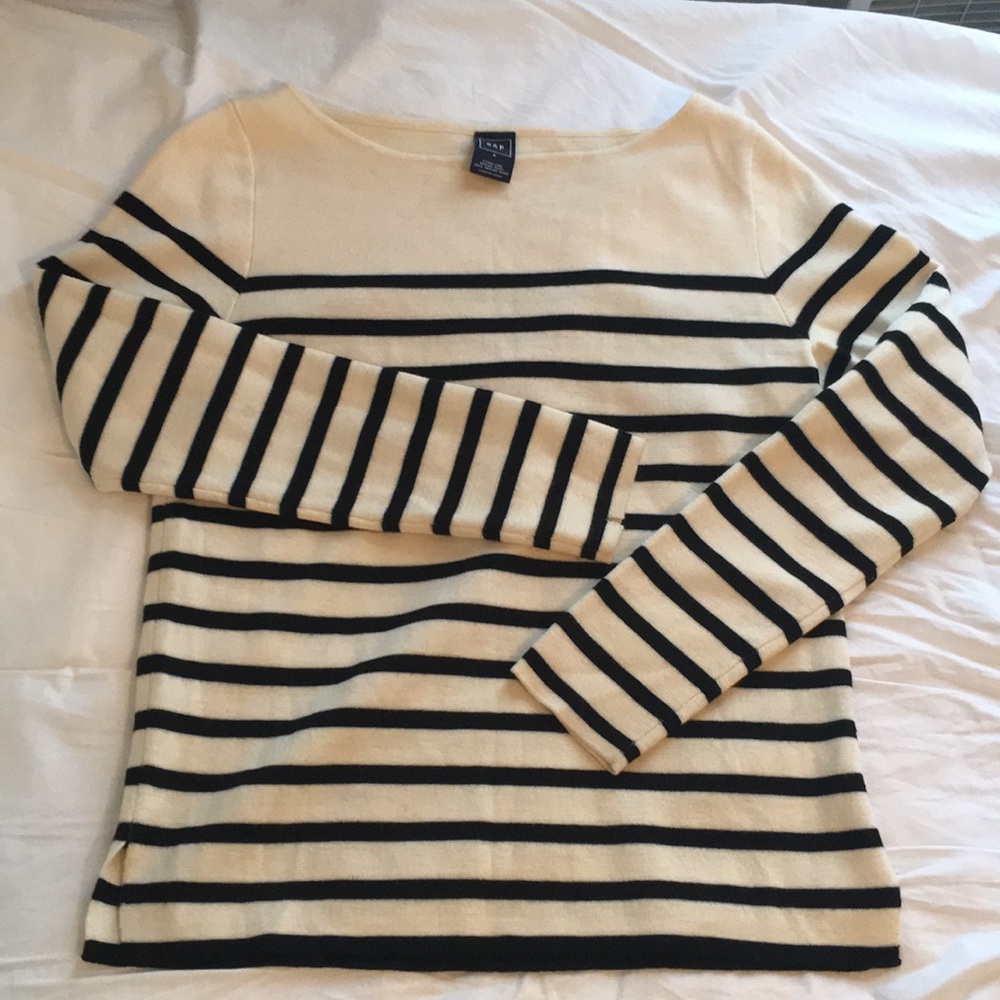 Merino Wool Striped Sweater